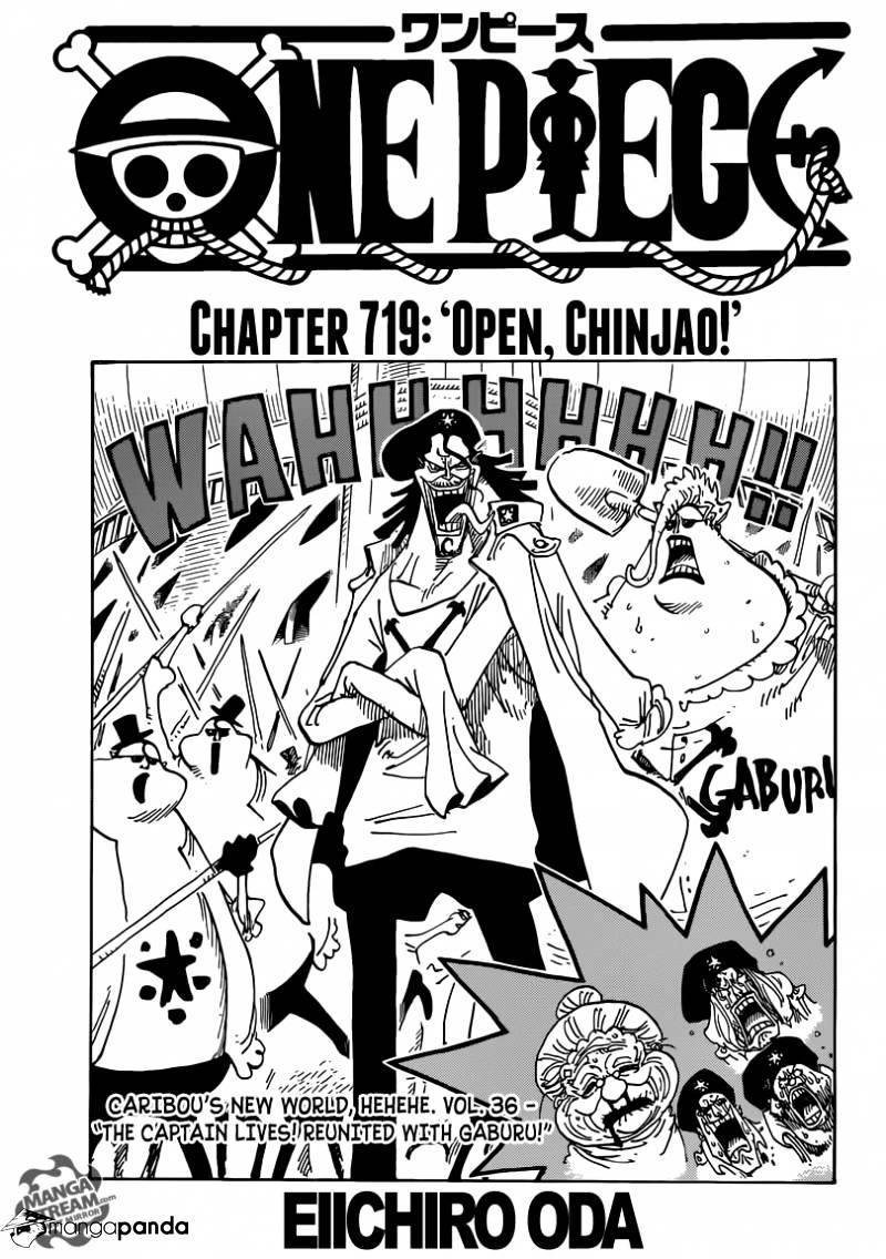 One Piece - Chapter 719 : Open, Chinjao!