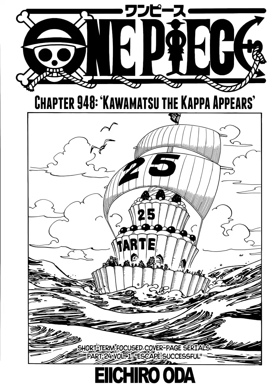 One Piece - Chapter 948: Kawamatsu The Kappa Appears