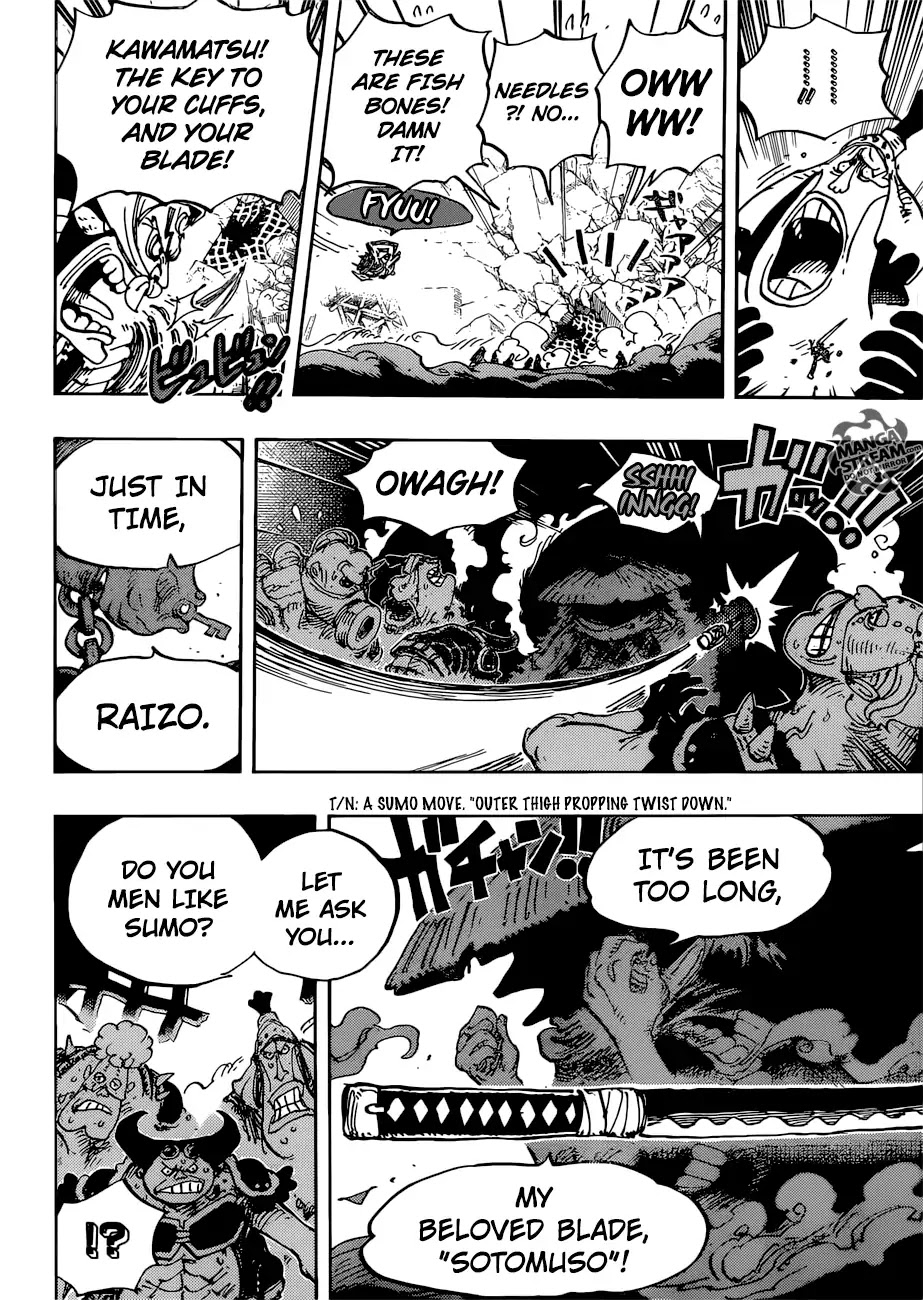 One Piece - Chapter 948: Kawamatsu The Kappa Appears