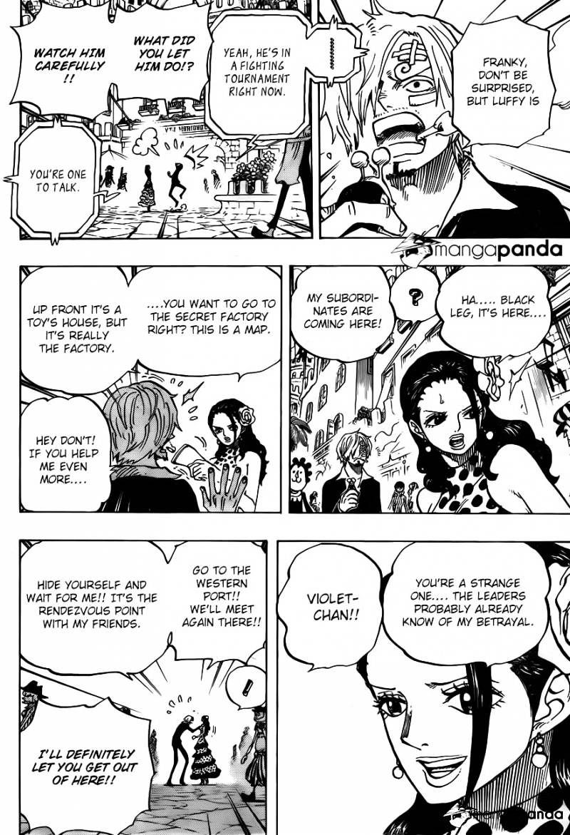 One Piece - Chapter 713 : Usoland