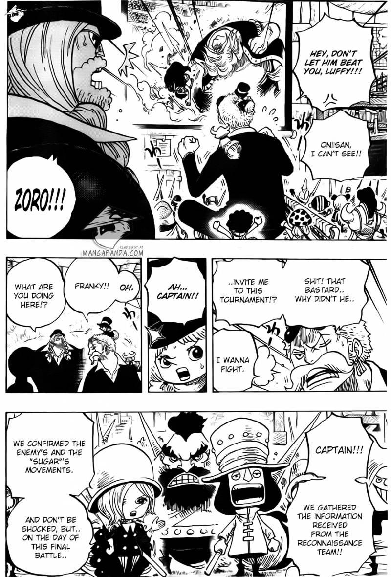 One Piece - Chapter 718 : The Riku Kingdom Army Of The Flower Garden