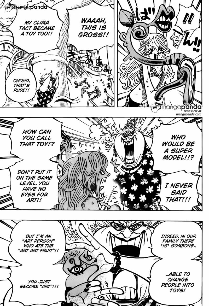 One Piece - Chapter 718 : The Riku Kingdom Army Of The Flower Garden