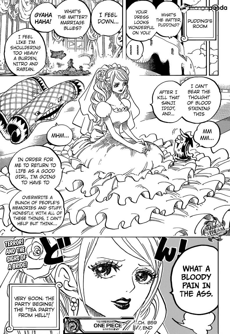 One Piece - Chapter 859 : The Yonkou Assasination Plot