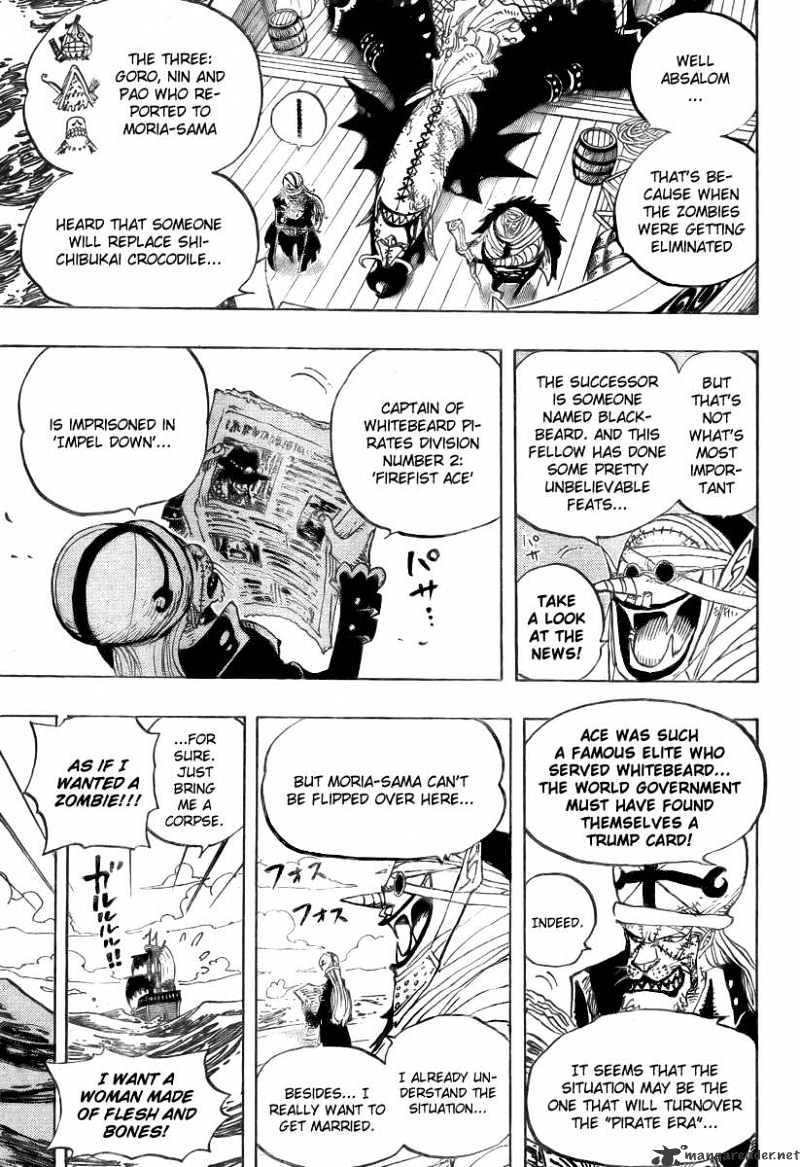 One Piece - Chapter 486 : Piano