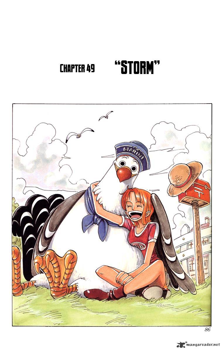 One Piece - Chapter 49 : Storm