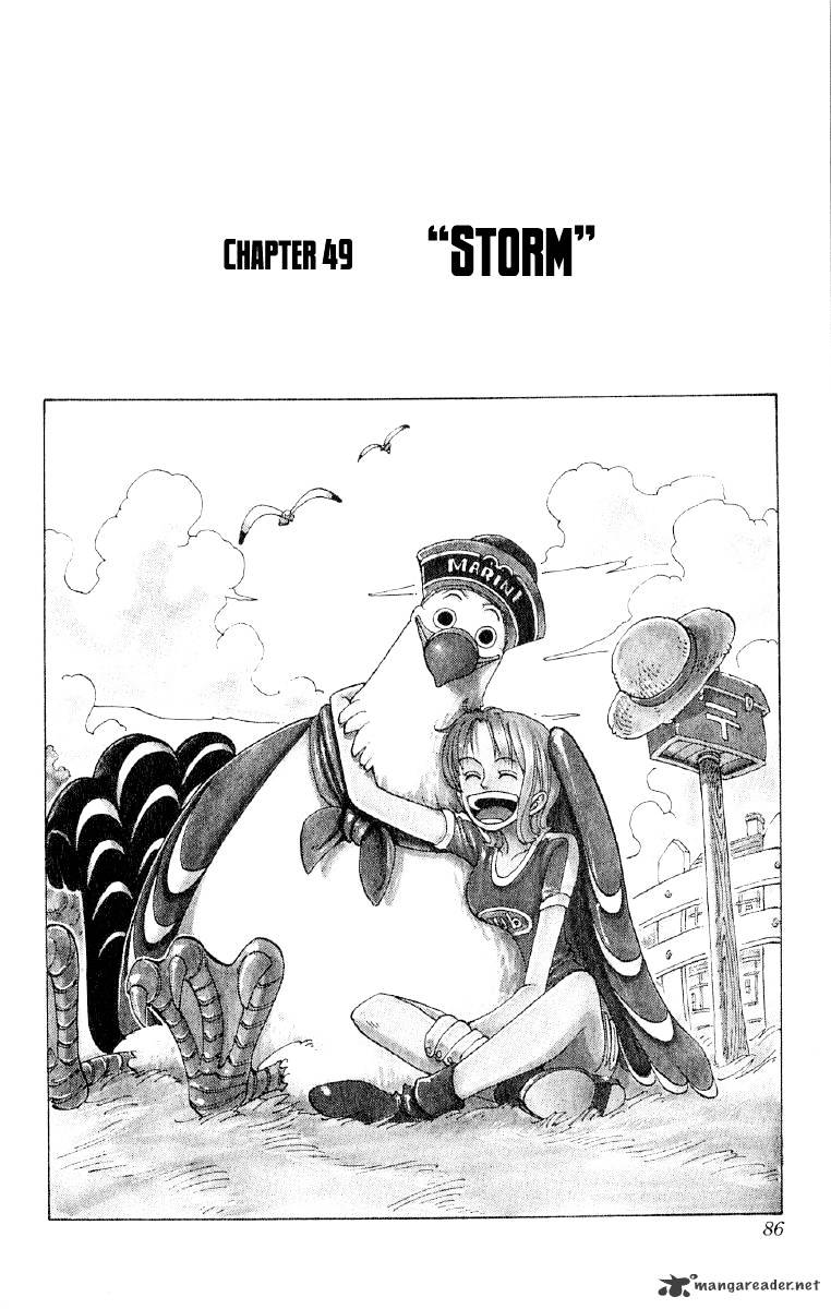 One Piece - Chapter 49 : Storm