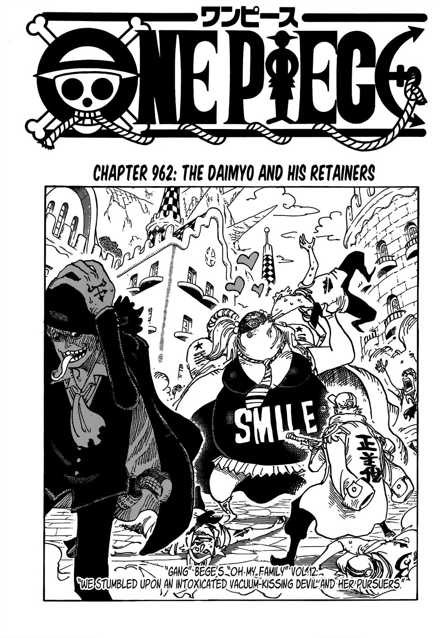 One Piece - Chapter 962: The Daimyo And His Retainers