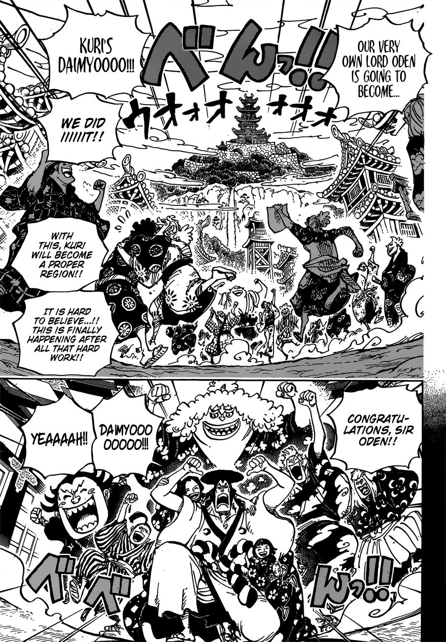 One Piece - Chapter 962: The Daimyo And His Retainers