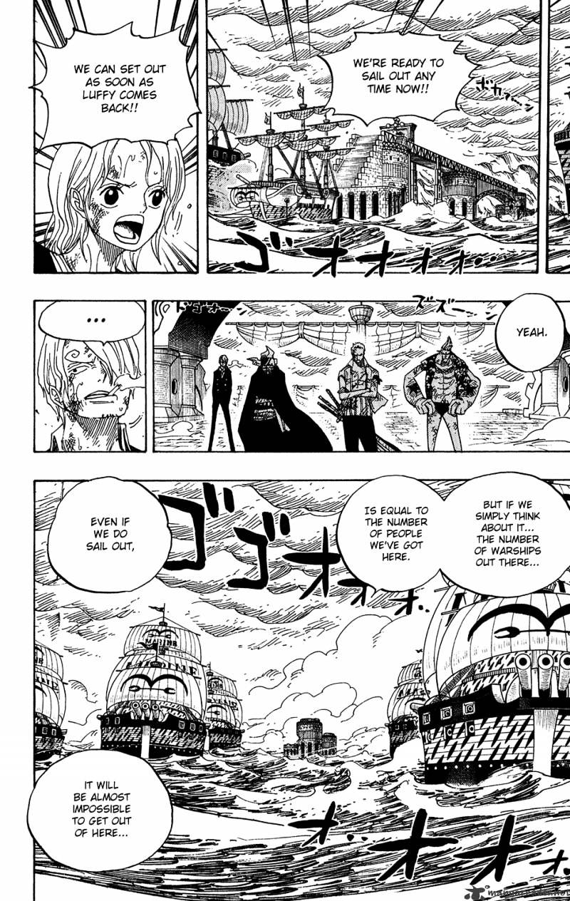 One Piece - Chapter 425 : The Bridge Of Struggle