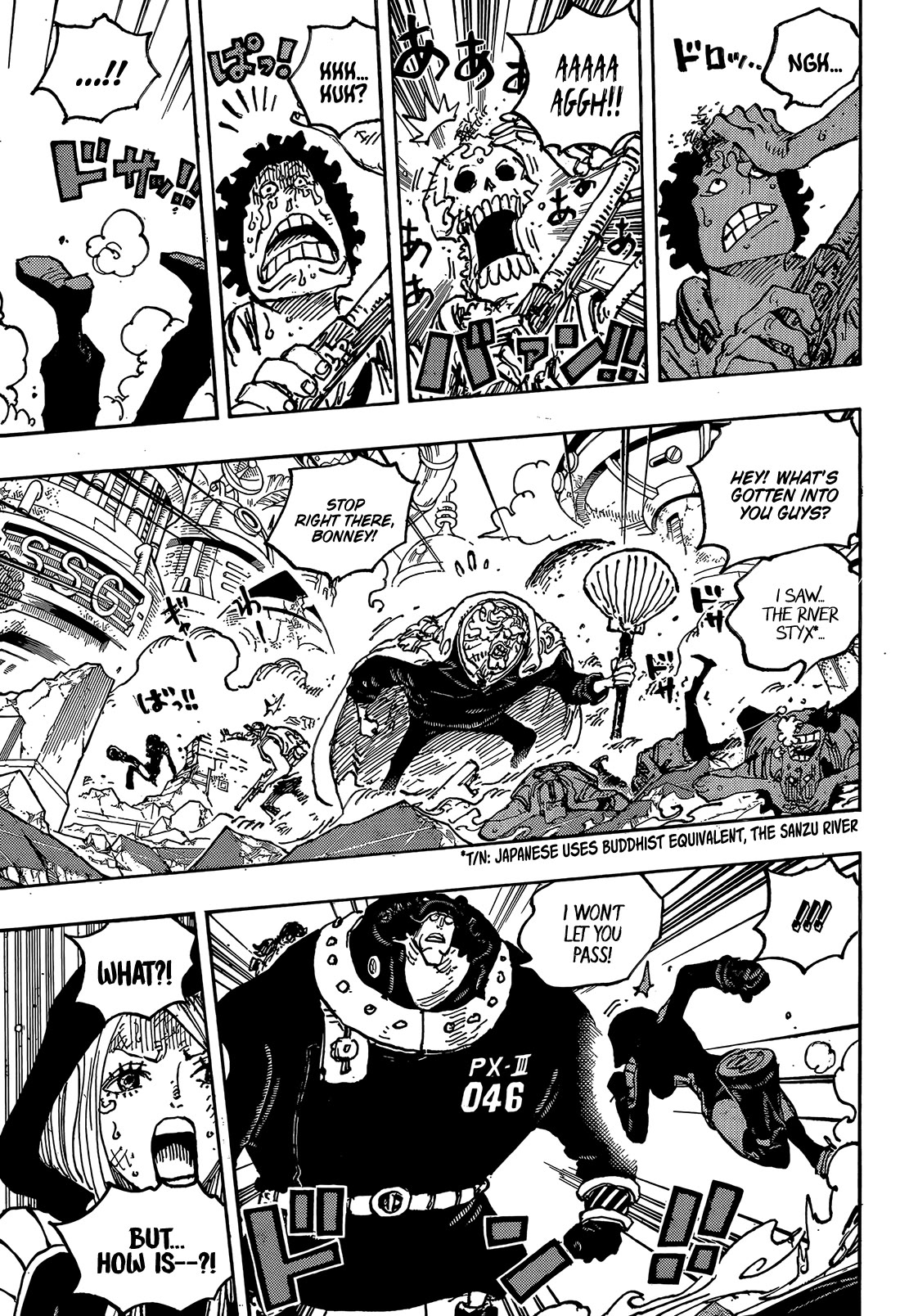 One Piece - Chapter 1094: St. Jay Garcia Saturn Of The Five Elders - The Defence Science Warrior God