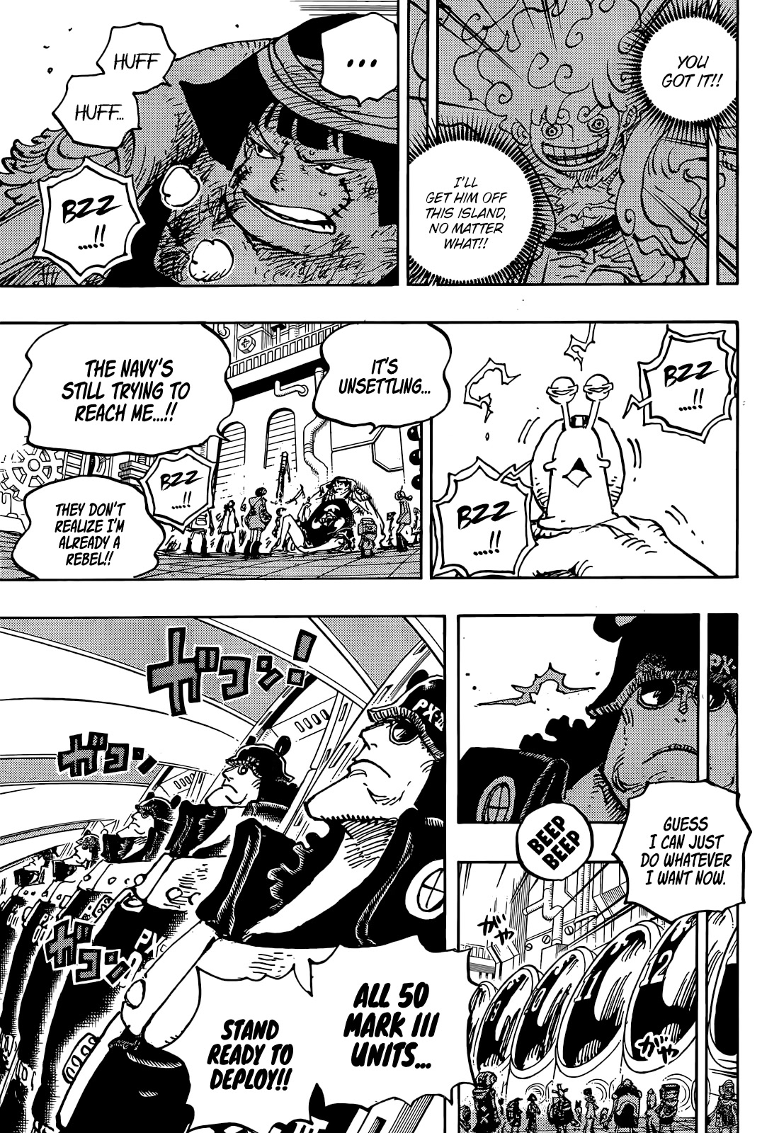 One Piece - Chapter 1074: Mark Iii