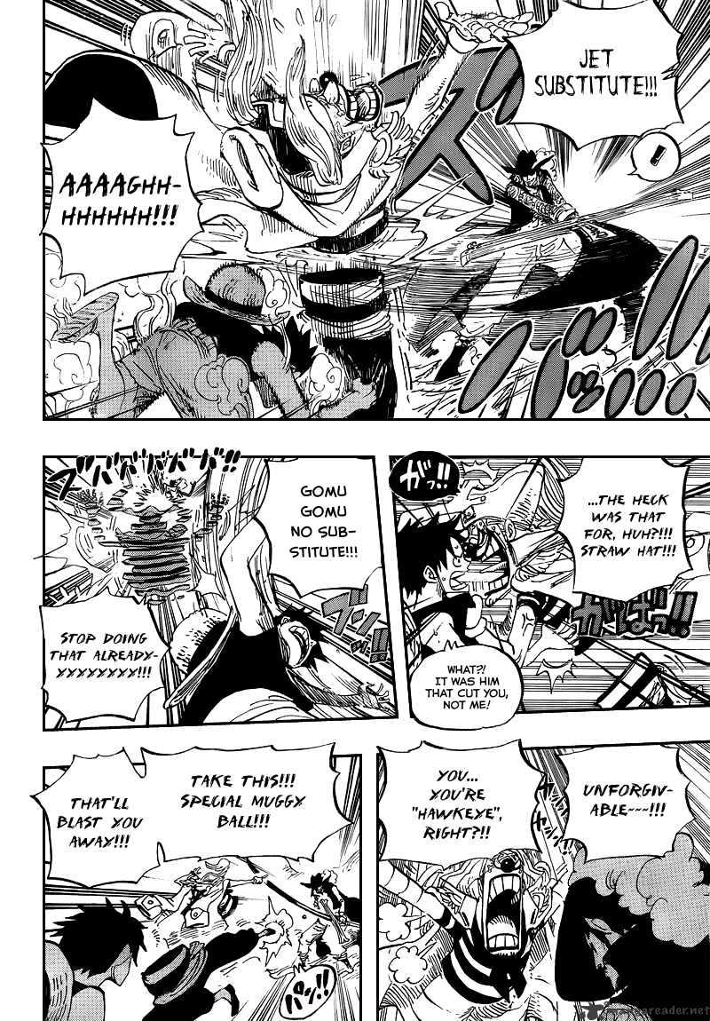 One Piece - Chapter 561 : Luffy Vs Mihawk