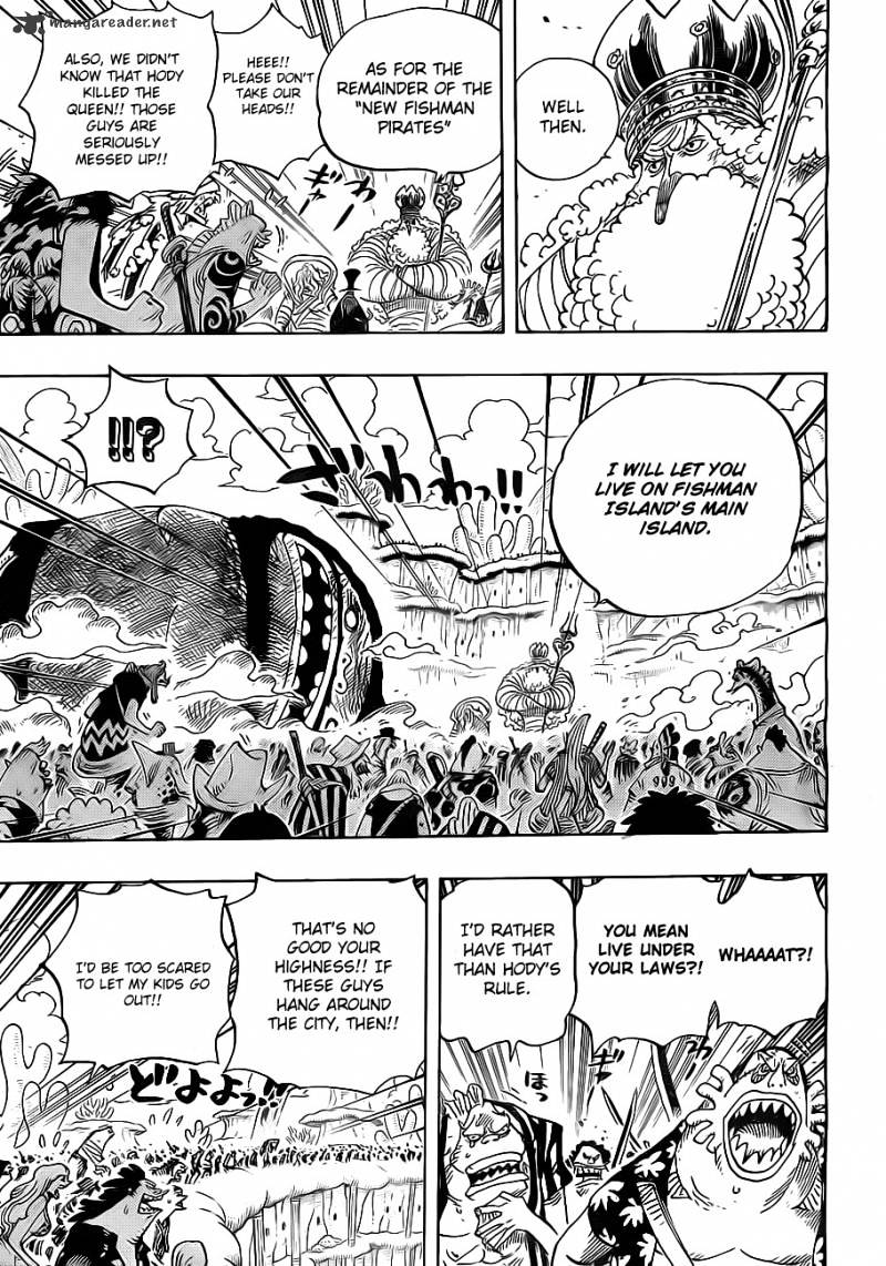 One Piece - Chapter 649 : Dancing Of Breams And Plaices.