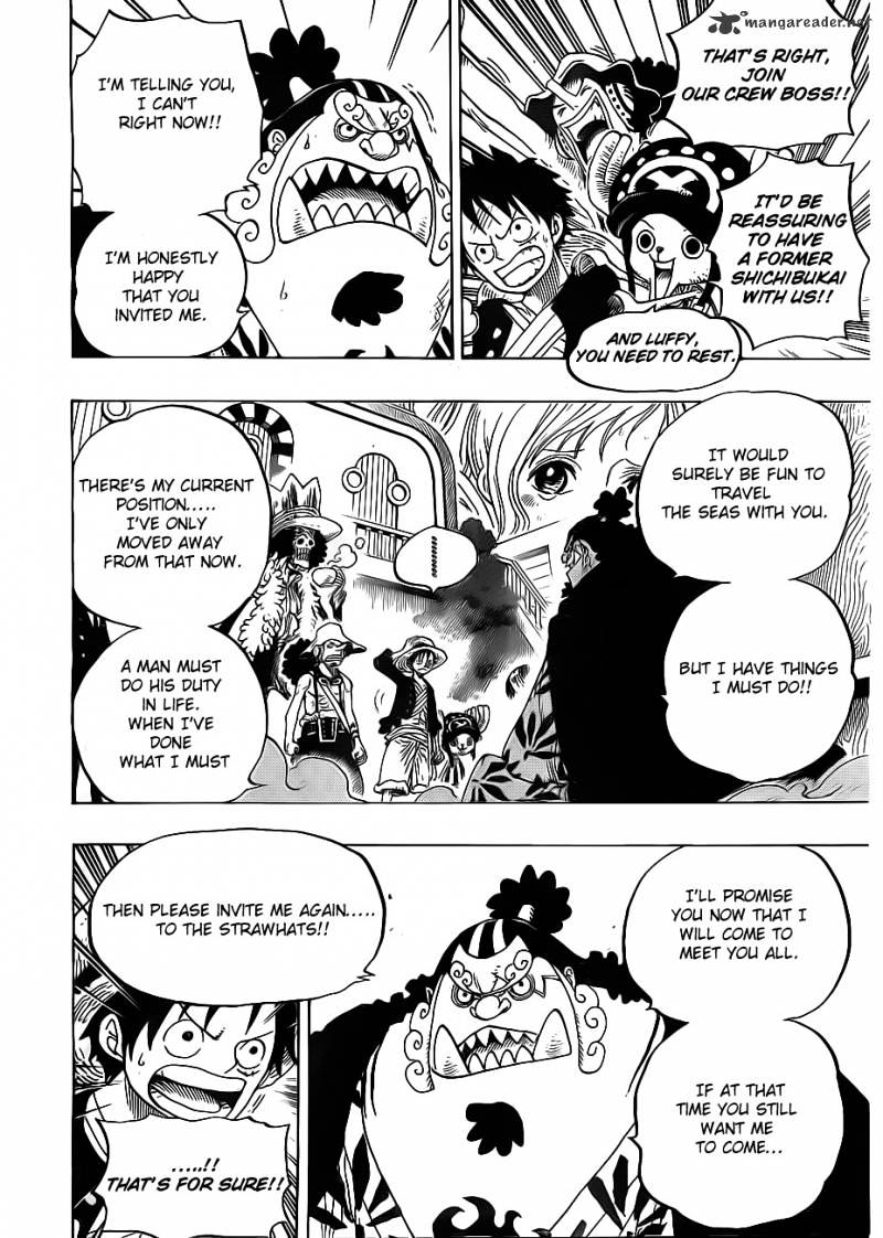 One Piece - Chapter 649 : Dancing Of Breams And Plaices.