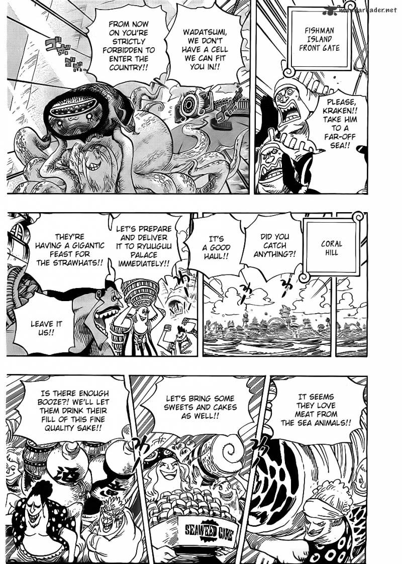 One Piece - Chapter 649 : Dancing Of Breams And Plaices.