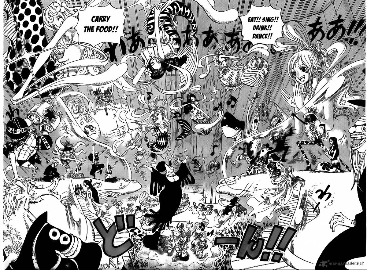 One Piece - Chapter 649 : Dancing Of Breams And Plaices.