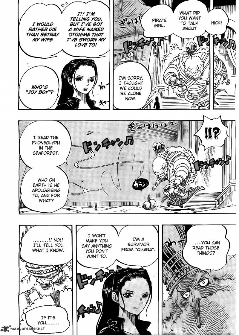 One Piece - Chapter 649 : Dancing Of Breams And Plaices.