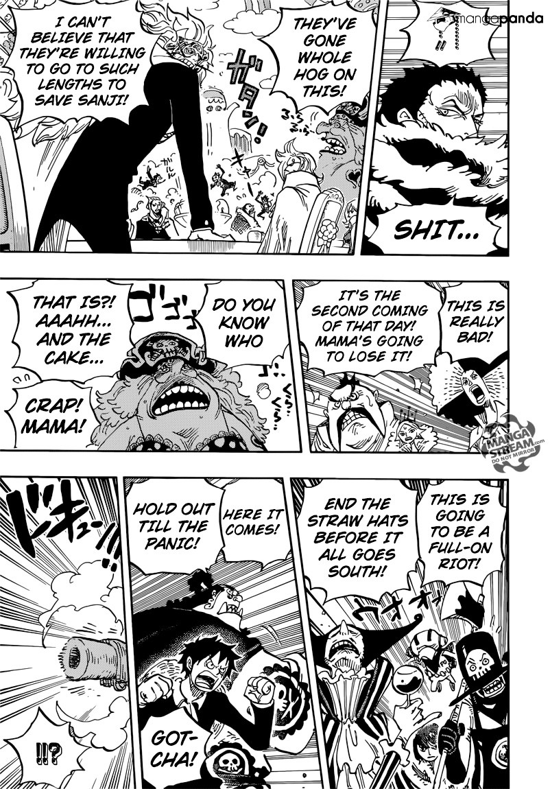 One Piece - Chapter 864 : The Vinsmoke Family Slaughter Plot