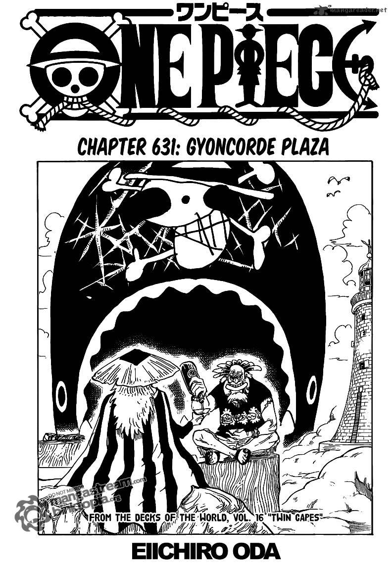 One Piece - Chapter 631 : Gyoncorde Plaza