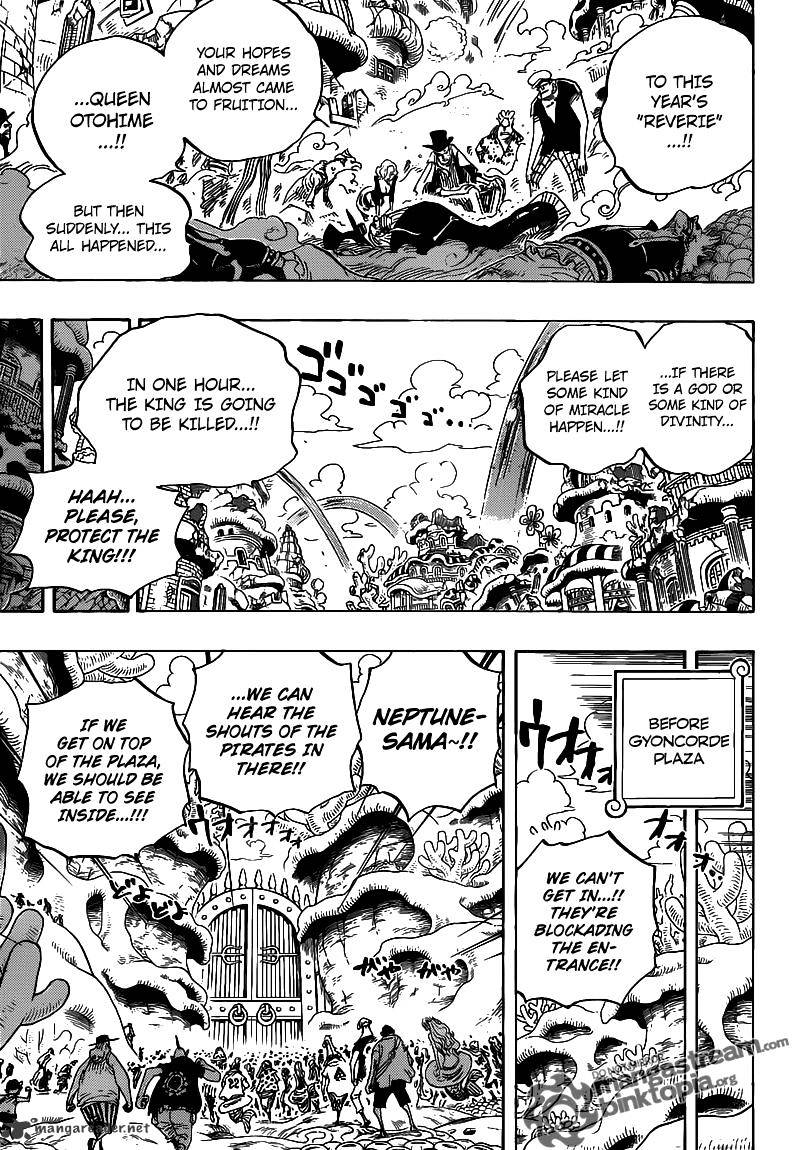 One Piece - Chapter 631 : Gyoncorde Plaza