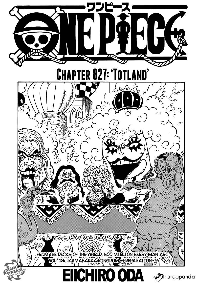 One Piece - Chapter 827 : Totland