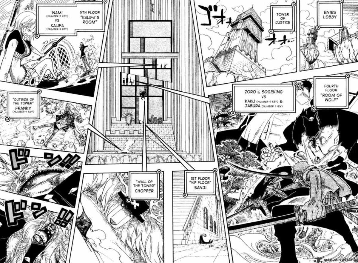 One Piece - Chapter 409 : Bad News Emergency Boardcasting