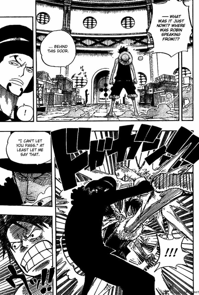 One Piece - Chapter 409 : Bad News Emergency Boardcasting