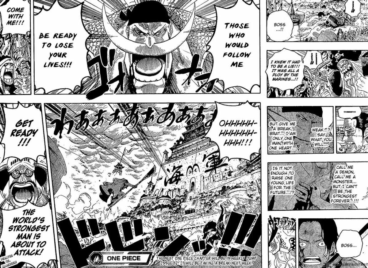 One Piece - Chapter 563 : One Heart, One Man