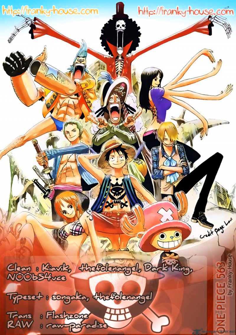 One Piece - Chapter 563 : One Heart, One Man