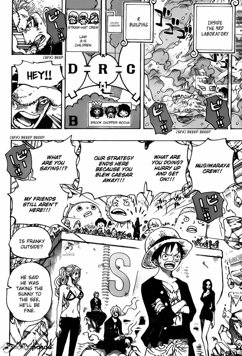 One Piece - Chapter 693 : Please Die