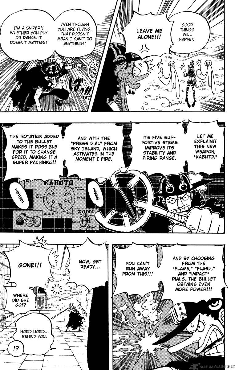 One Piece - Chapter 465 : Pirate Usopp Vs. Mystrious Perona