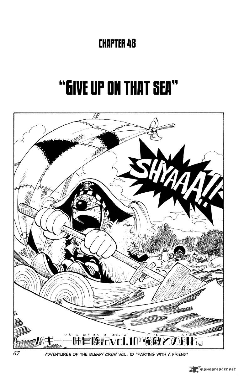 One Piece - Chapter 48 : Dont Go To Grand Line