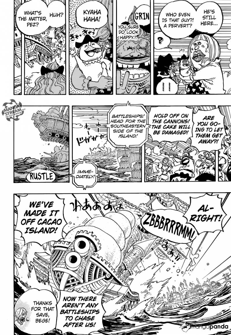 One Piece - Chapter 887 : Somewhere, Someone Is Wishing For Your Happiness