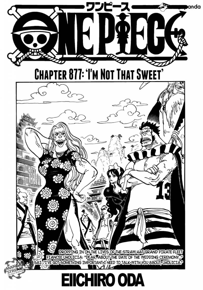 One Piece - Chapter 877 : I M Not That Sweet