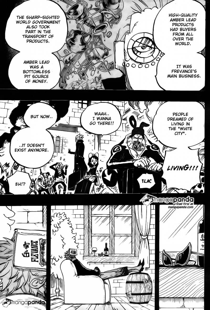 One Piece - Chapter 762 : The White City