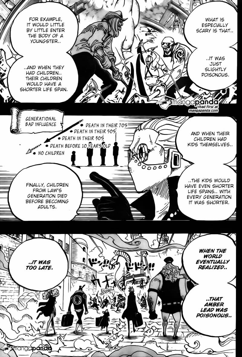 One Piece - Chapter 762 : The White City