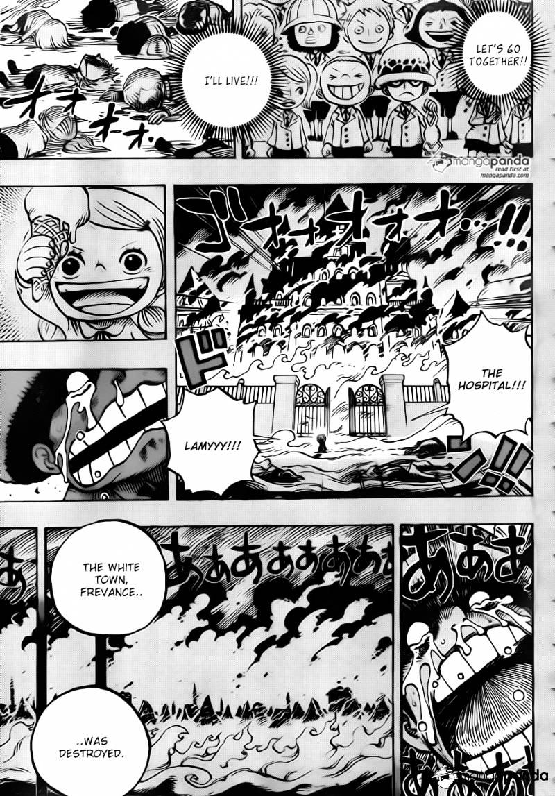 One Piece - Chapter 762 : The White City