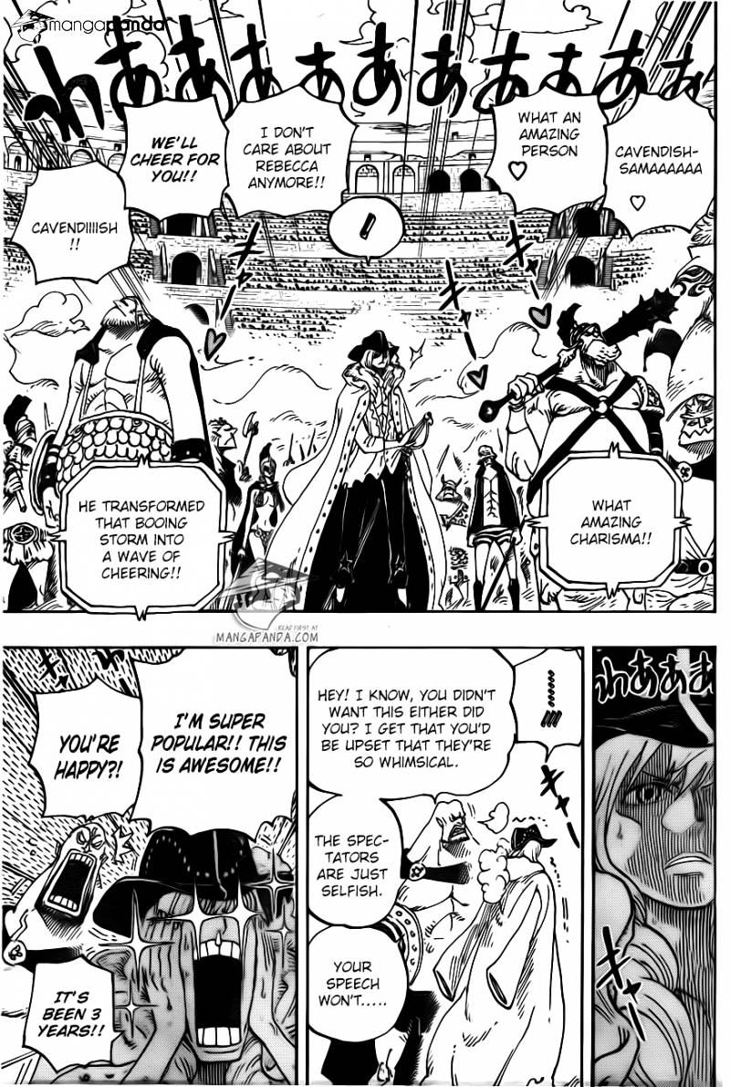 One Piece - Chapter 722 : The Royal Bloodline.