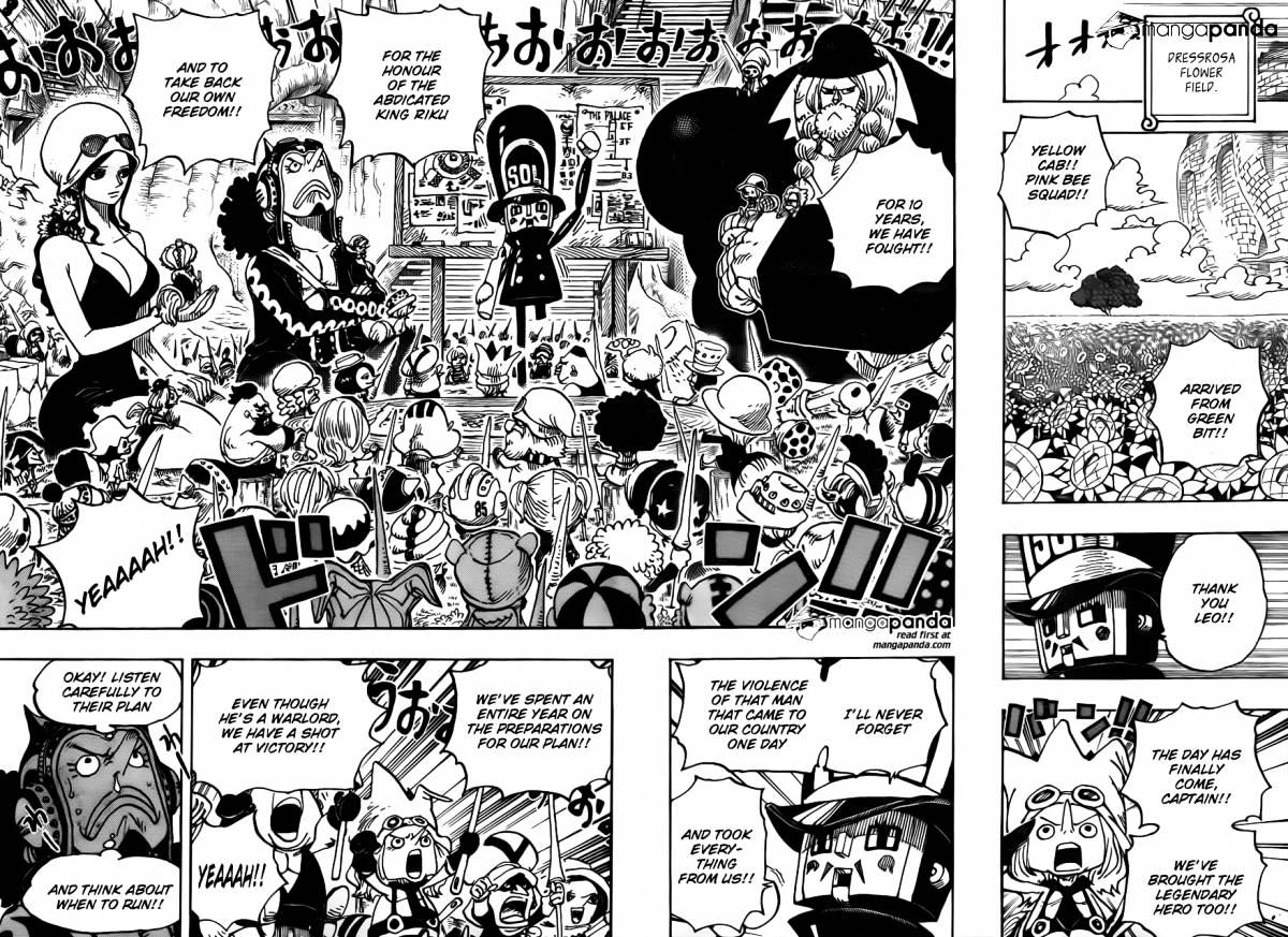 One Piece - Chapter 722 : The Royal Bloodline.