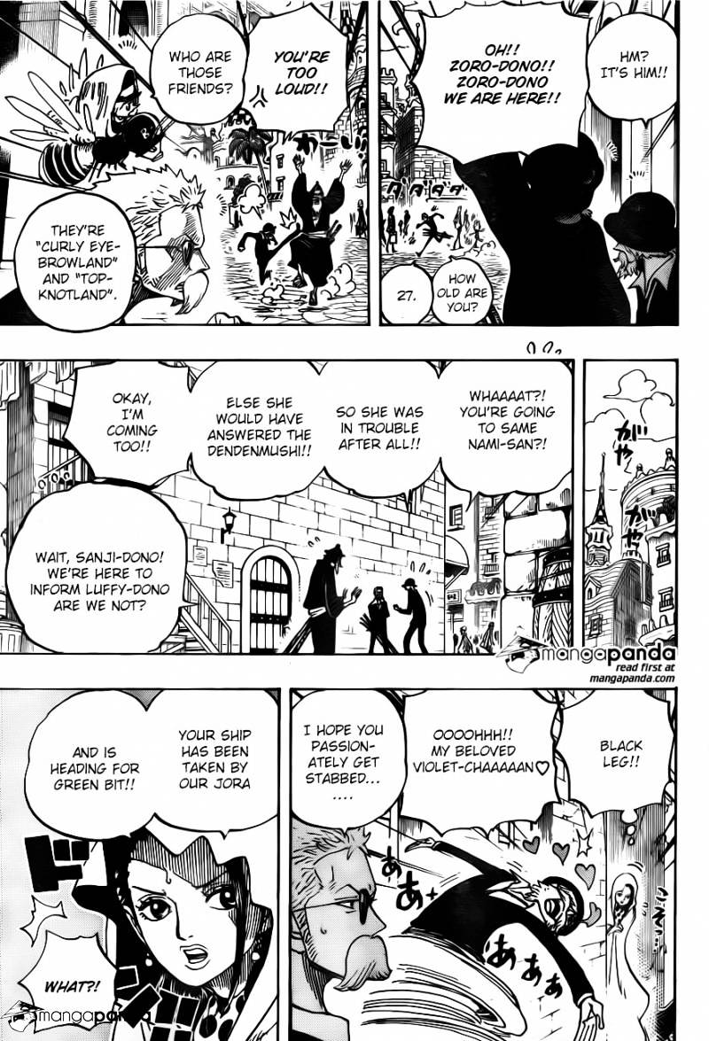 One Piece - Chapter 722 : The Royal Bloodline.