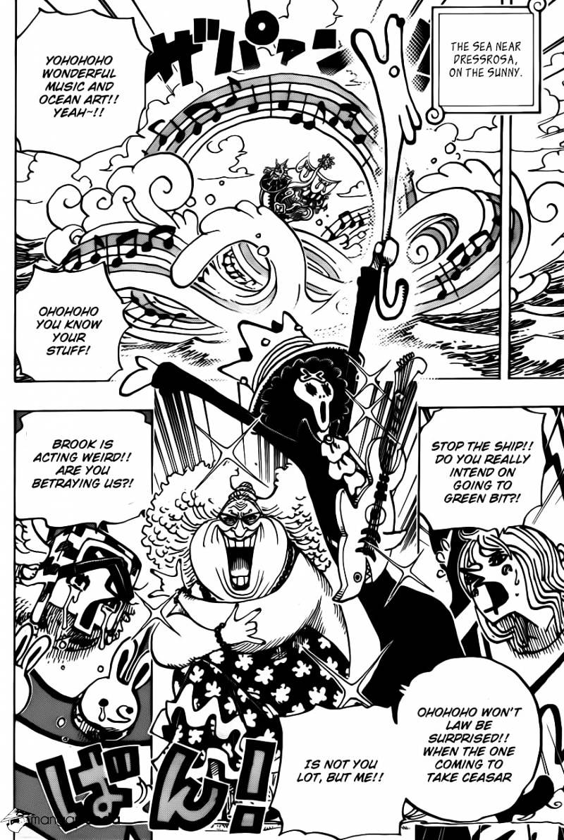 One Piece - Chapter 722 : The Royal Bloodline.