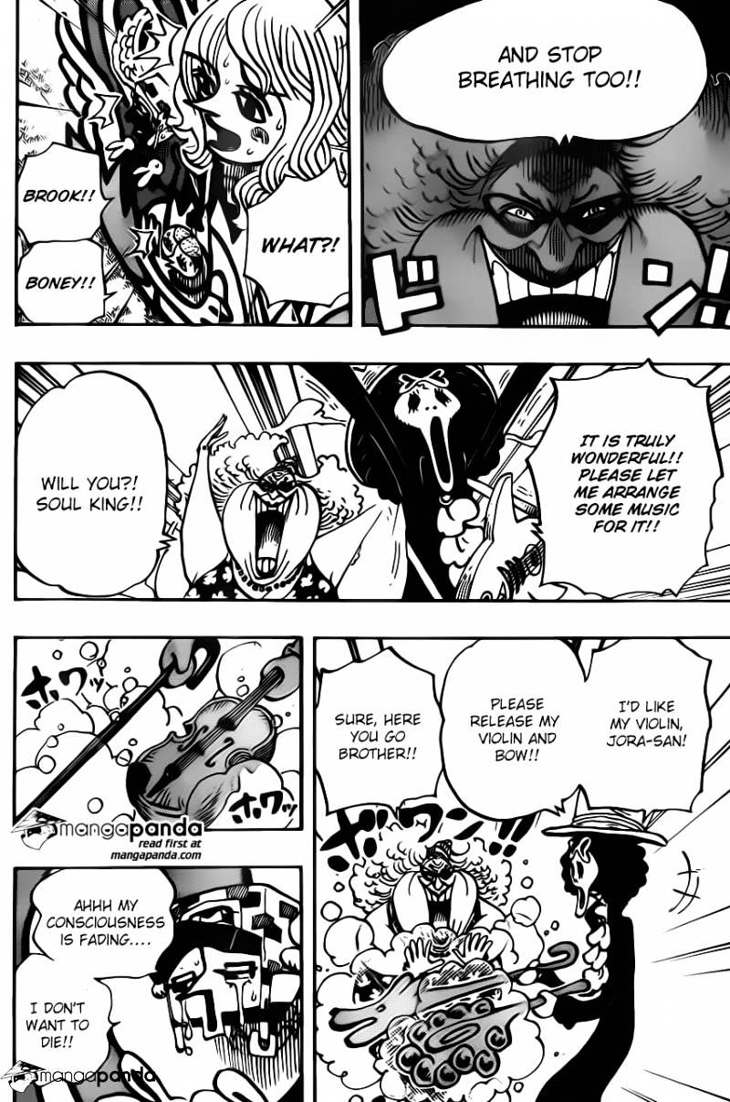 One Piece - Chapter 722 : The Royal Bloodline.