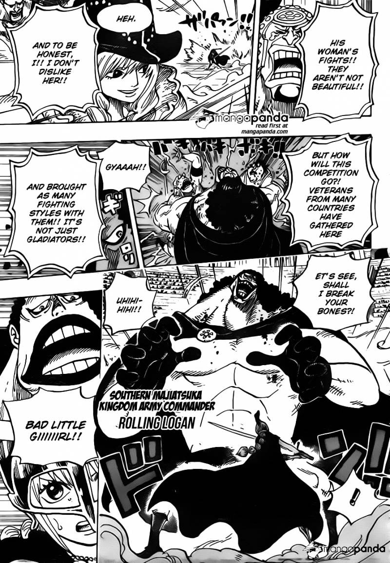 One Piece - Chapter 725 : The Undefeated Woman