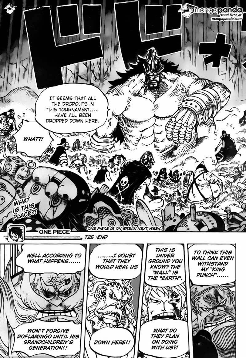 One Piece - Chapter 725 : The Undefeated Woman