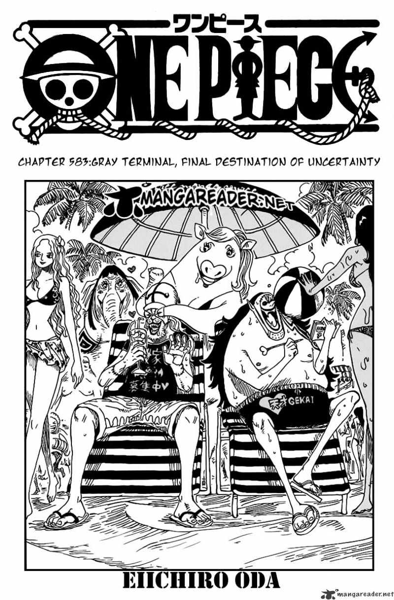 One Piece - Chapter 583 : Gray Terminal, Final Destination Of Uncertainty