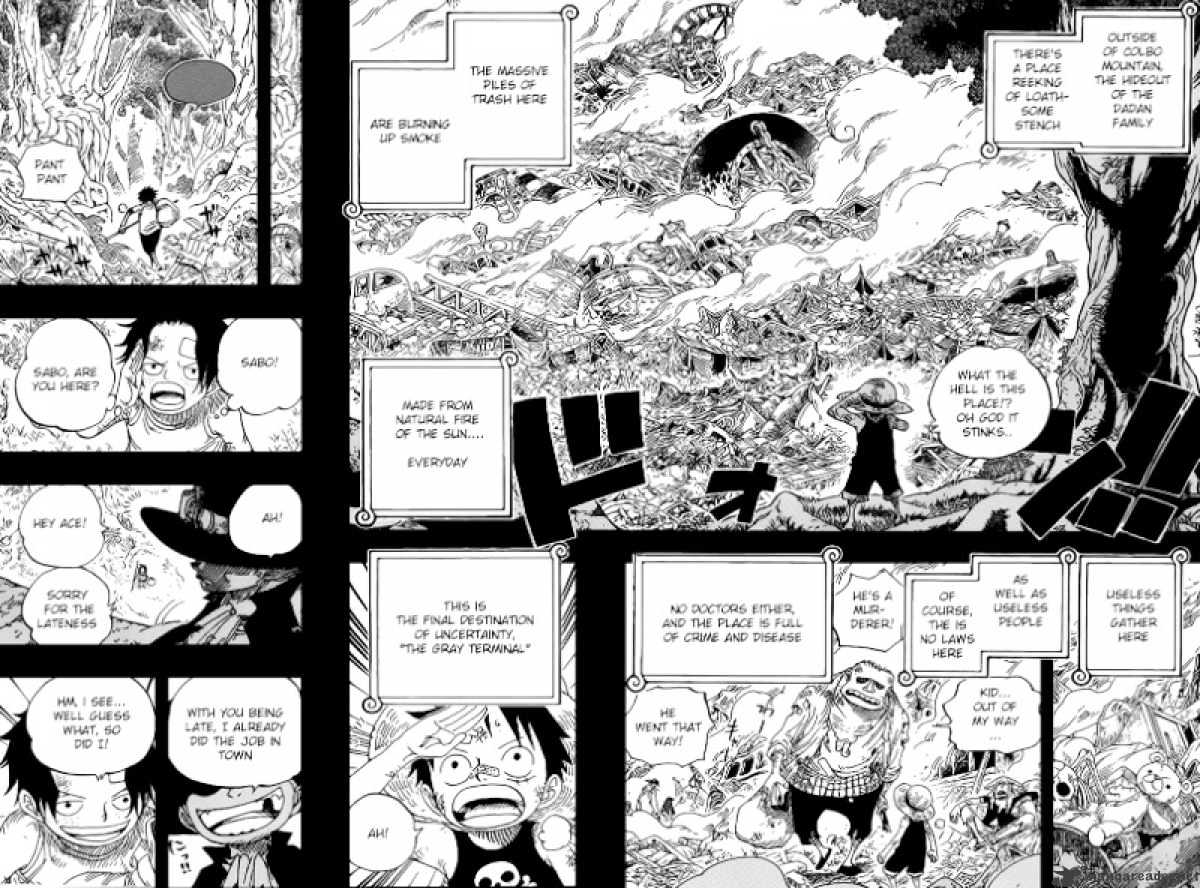 One Piece - Chapter 583 : Gray Terminal, Final Destination Of Uncertainty