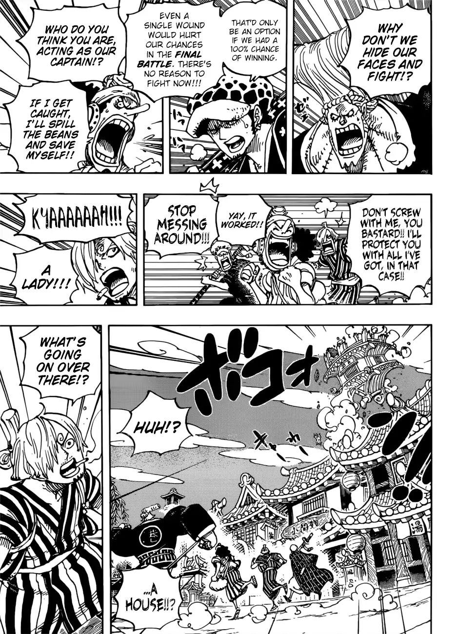 One Piece - Chapter 930: Ebisu Town