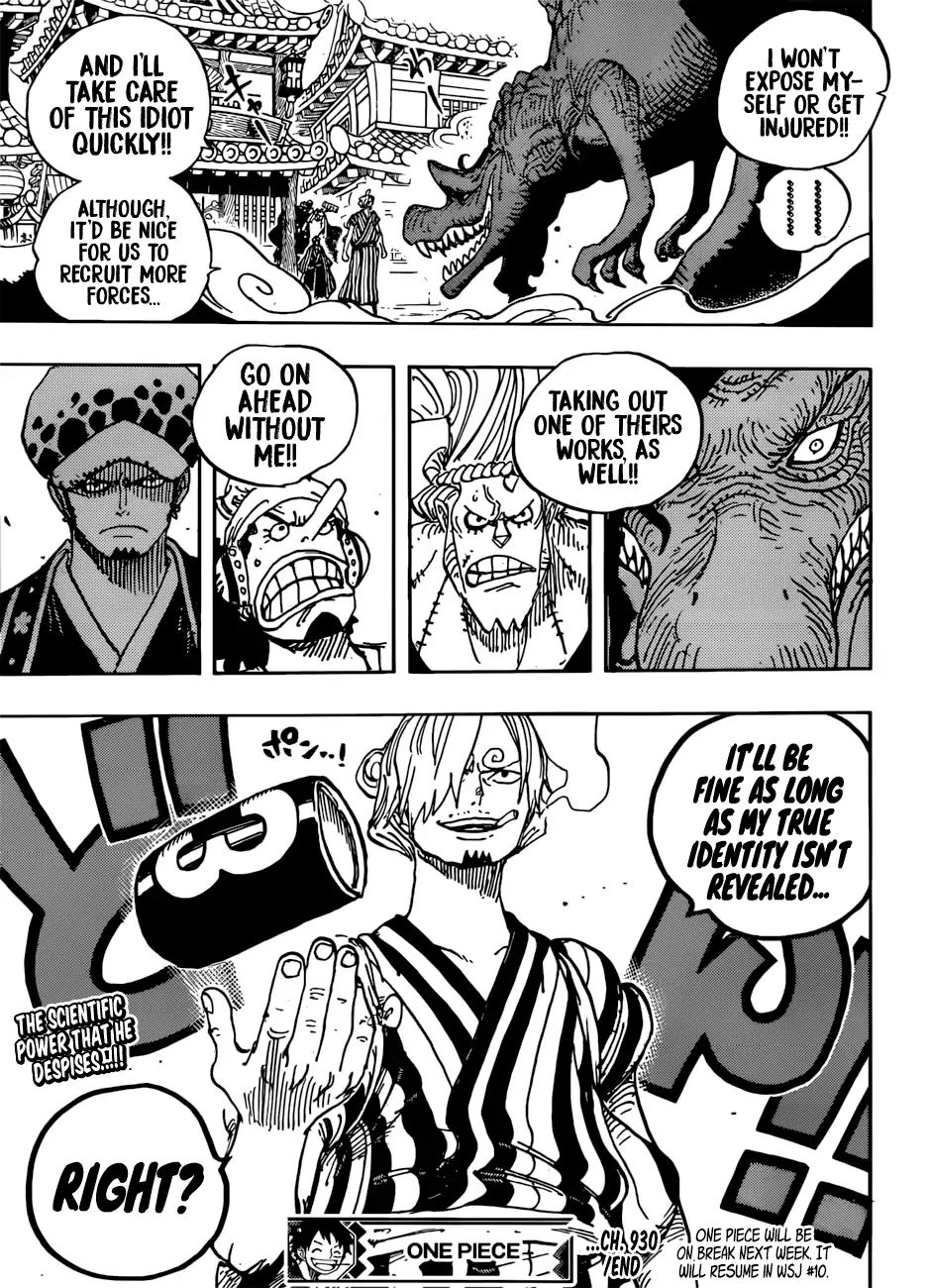 One Piece - Chapter 930: Ebisu Town