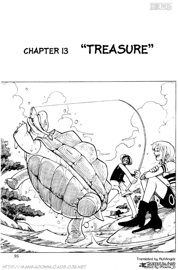 One Piece - Chapter 13 : Treasure