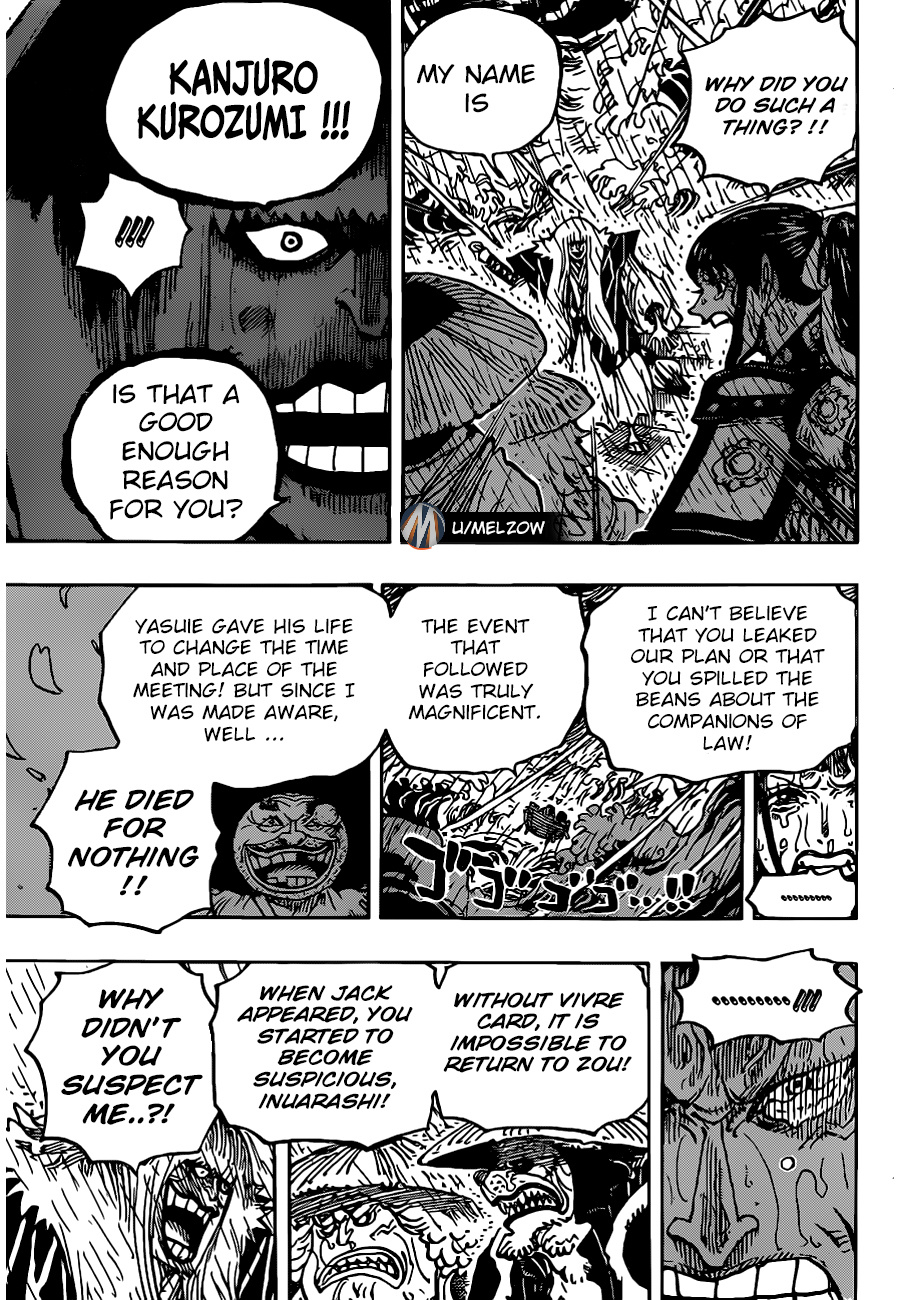 One Piece - Chapter 974: Onward To Onigashima!!